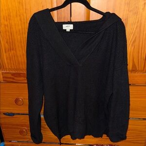 Aerie Classic Black Sweater